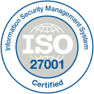 ISO 27001:2013 Certified