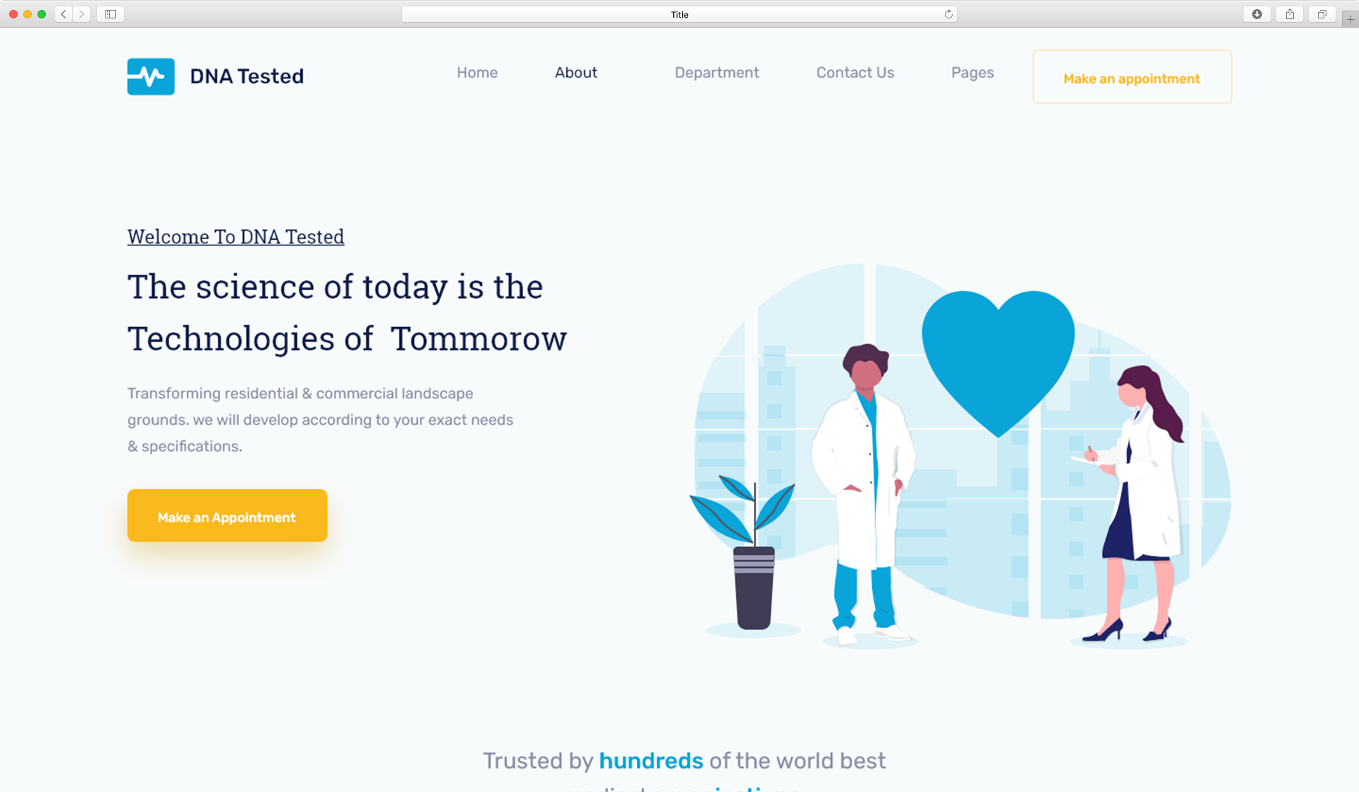 Personalized Health and Wellness Portal
