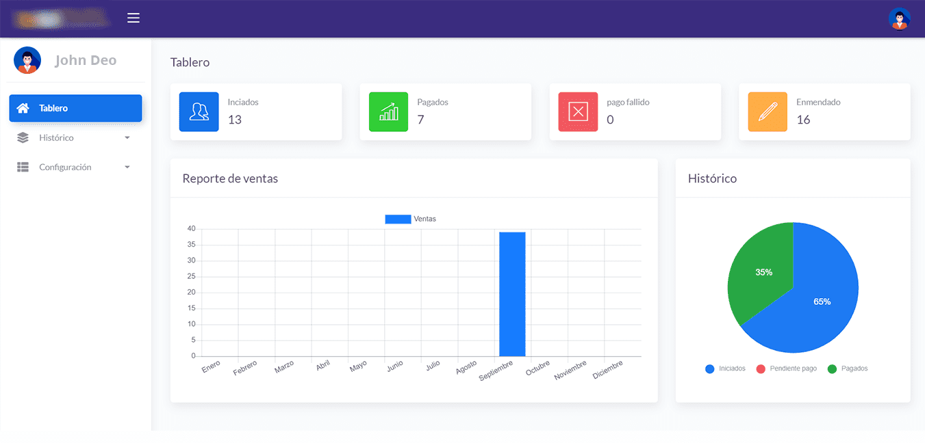 Credit Insurance Platform interface